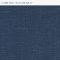 thumbnail image 6 of Hampton Texture Navy Essentials Pillow Back Chair Cushion, 6 of 6