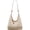 D-beige, variant on JKCCZLL Women Small Cotton Crochet String Bag Handwoven Summer Beach Bag Knitted Vacation Shoulder Bag Purse Handbag,B-beige,outdoor