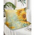 thumbnail image 2 of Sunflower Pillow Covers King Size 2 Pack, Yellow Spring Floral Botanical Soft Bed Throw Pillowcases Breathable Cooling Long Lumbar Body Pillow Sham Cover for Bed Sofa 20''x36'', 2 of 7