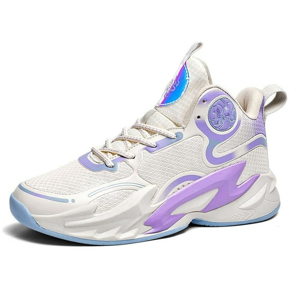 Novetra Men's High Top Basketball Shoes, Cushioning and Support Training Sports Shoes