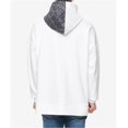 thumbnail image 3 of Puma Mens Logo Hoodie Sweatshirt, White, Medium, 3 of 4