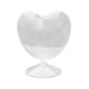 thumbnail image 3 of Florero en forma de corazón, florero de vidrio transparente, gabinete decorativo, mesa, estantería, macetero, florero para decoración de comedor, 3 of 9