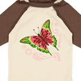 thumbnail image 4 of Inktastic Watermelon Butterfly Boys or Girls Long Sleeve Baby Bodysuit, 4 of 5