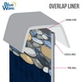 thumbnail image 2 of Blue Wave Canyon 12x24-ft Oval Heavy Gauge Overlap Liner - 48/54-in, 2 of 5