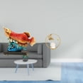 thumbnail image 2 of Estatua de Arowana, figura de bola de cristal, adorno de resina de hierro, base estable ampliada, acabado refinado. Ideal para regalar en o, 2 of 8