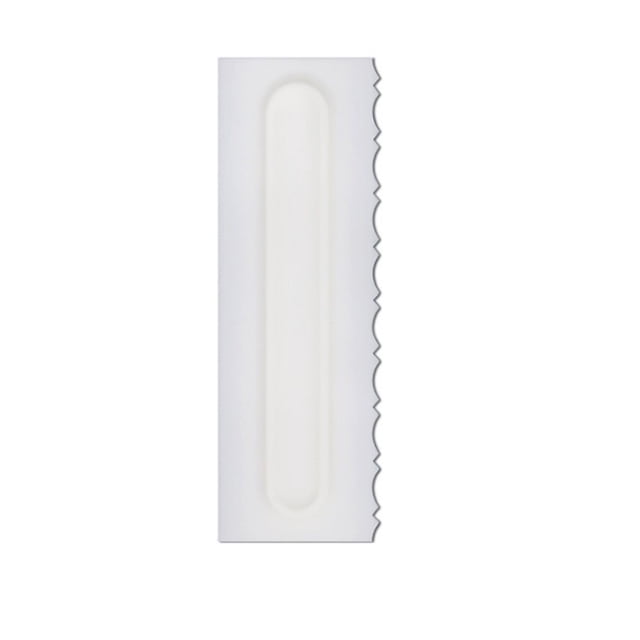 Agiferg Multifunctional Cake Cream Scraper Plastic Scraper Fondant Cake Decoration