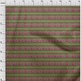 thumbnail image 3 of oneOone Polyester Lycra Fabric Leaves|Floral & Paisley Block Fabric Prints By Yard 56 Inch Wide, 3 of 4