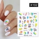 thumbnail image 4 of JOEEE Calcomanías De Agua Colroful Arco Iris Patrón Deslizador Pegatinas Decoración De Uñas Accesorios, 4 of 4