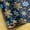Blue Gold Snowflake, variant on HOMERAL Christmas Wrapping Paper Roll - 17 Inch X 33Feet - Green Nutcracker with Foil Metallic Shine