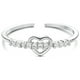 thumbnail image 2 of TO MY DAUGHTER RING Anillo Femenino Moda Personalidad Anillo Hueco Anillo Apertura Señoras Anillos, 2 of 7