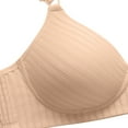thumbnail image 7 of Push Up Bras for Women No Underwire Full Coverage Lightweight Solid Color Spaghetti Strap Women's Bralettes Breathable Underwear Daily Bra Beige 38, 7 of 7