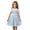 00-Light Blue222, variant on Lullu Girls Traditional Bavarian Dirndl Dress Sleeveless Square Neck Party Dress & Apron, Green, Sizes 3-12