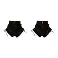 thumbnail image 1 of Pantalones cortos de verano Sonducket traje de mujer ropa Vintage S M L XL 2XL color Negro, 1 of 6