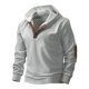 thumbnail image 1 of Ceisia Men's Regular-Fit Stand-Collar Half-Placket Cable-Knit Color-Blocked Sweatshirt Gift, 1 of 9