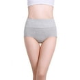 thumbnail image 2 of Xmarks High Waist Tummy Control Panties for Women, Cotton Underwear No Muffin Top Shapewear Brief Panties Gray, 2 of 5