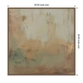 thumbnail image 5 of Kate and Laurel Framed Canvas Wall Art Print Sage Horizon No. 2 by Amy Lighthall, 30 x 30 Sylvie Beaded Dark Gold Frame, Modern Contemporary, Abstract Art for Wall Decor, 5 of 8