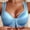 Blue, variant on Seamless Bras for Women Sports Bras Large Bust Women's Solid Color Seamless Lifting Soft Support Bra for Women Everyday Bras Blue L