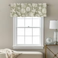 thumbnail image 3 of Summer Marine Life Valance Curtain for Windows Graffiti Corals Shell Sea Starfish Gray Green Rod Pocket Curtain Valances Short Window Treatments for Kitchen Bathroom Laundry Basement 60 x 18 Inch, 3 of 9