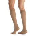 thumbnail image 2 of Jobst Opaque Open Toe Maternity Knee Highs - 15-20 mmHg Caramel Large, 2 of 6