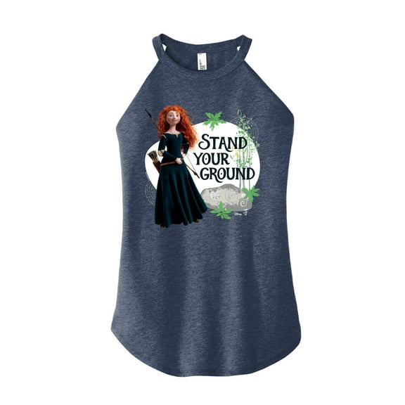 Disney Brave - Merida Stand Your Ground - Juniors High Neck Tank Top