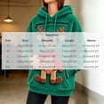 thumbnail image 5 of Frostluinai Christmas Hoodies for Women Fuzzy Fleece Pet Holding Pocket Hoodies Xmas Reindeer Print Cats Dogs Carrier Pouch Pullover S-XXL, 5 of 7