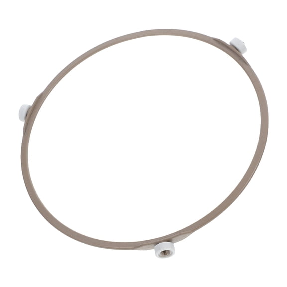 OFFIGAM Kitchen Microwave Glass Turntable Plate in Coffee Color with Smooth Rotation and Elegant Modern Design