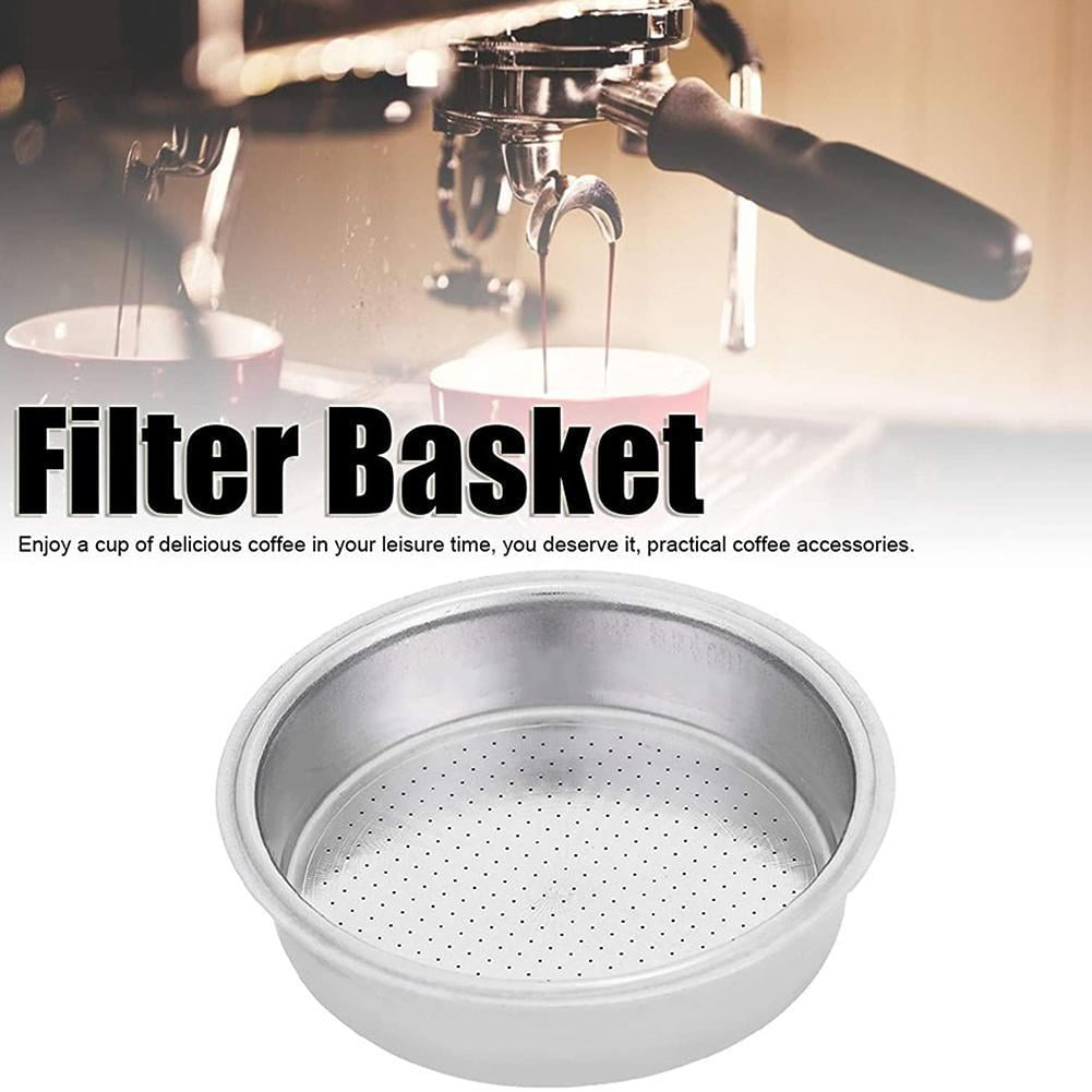 51mm 1/2/4 Cups Filter Replacement Filter Basket For Coffee Bottomless Portafilter Delonghi Dedica Espresso Machine Parts J9K0
