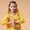 Yellow, variant on Girls Belly Dance Performance Top Sequined Long Sleeve Chiffon Blouse For Carnival Stage Show Short Sleeve Shirt for Girls Tees Kids Tshirts Clothes Summer Tops T-Shirt