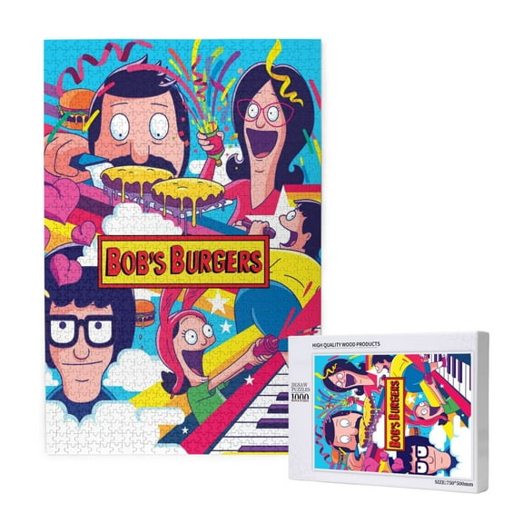 bobs burgers Jigsaw Puzzle,1000 puzzle pieces Gift Toys Art Home Decor