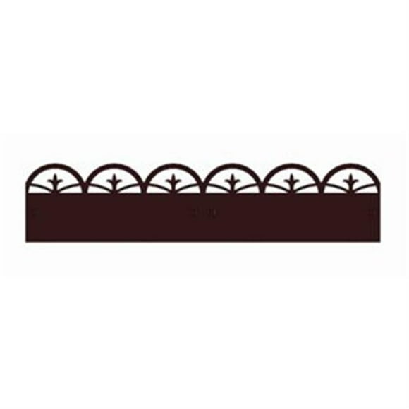 Produits 8 x 36 Po Bordure de Bordure&44; Noir