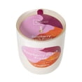 thumbnail image 2 of Mainstays 1-Wick Glossy Glass Candle, Raspberry Peach Frosé, 7 oz, 2 of 9