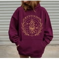 thumbnail image 2 of Vintage Wizard House Sweatshirt, Hogwarts House Hoodie, Magic School Sweater, Gift for Harry Fans, Cozy Potter Pullover, 2 of 4