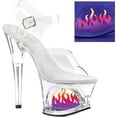thumbnail image 2 of Women's Pleaser Moon 708FLM Ankle Strap Sandal, 2 of 2