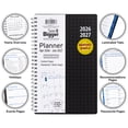 thumbnail image 3 of See It Bigger M/W Planner, Medium (5.5" x 8.75"), Black, 15-Month: Apr 2026 - Jun 2027, 3 of 8