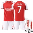 thumbnail image 1 of Arsenal Home Football Kit 2025-2026, Adult & Kids, Saka #7 with Socks, 1 of 2