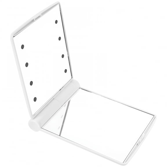 ACDANC Makeup LED Mirror Travel Compact Mirror Touch Folding Lighted Mirror