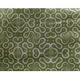 thumbnail image 4 of oneOone Georgette Viscose Fabric Leaves & Swirl Block Decor Fabric Printed BTY 42 Inch Wide, 4 of 4
