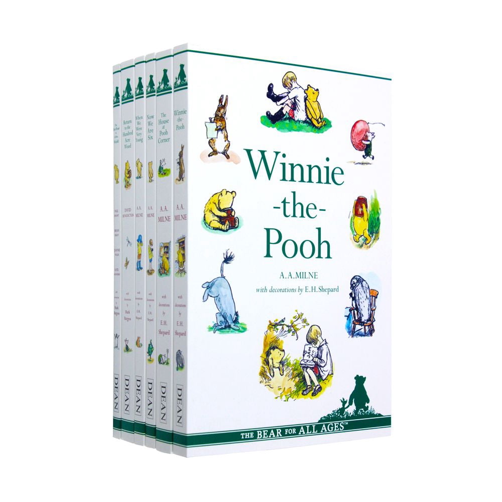 Winnie-The-Pooh The Complete Collection 6 Books Set By A. A. Milne - Ages 7-9 - Paperback