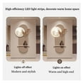 thumbnail image 3 of Wall decoration, with light decorative painting, 3D wall art, living room wall decoration, modern home decor, for living room dining room wall decoration, 3 of 5