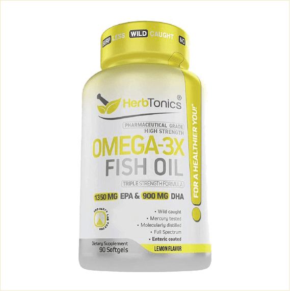 High Strength Omega 3 Fish Oil Supplement 3750MG (HIGH EPA 1350MG + DHA