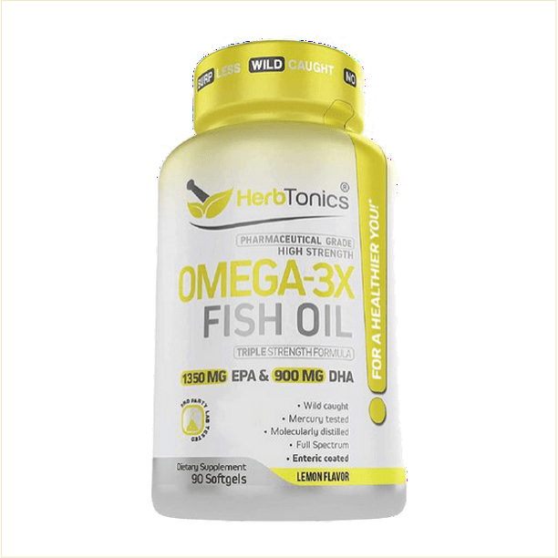 High Strength Omega 3 Fish Oil Supplement 3750MG (HIGH EPA 1350MG + DHA