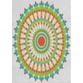 thumbnail image 1 of Ahgly Company Machine Washable Indoor Rectangle Transitional Khaki Green Area Rugs, 2' x 5', 1 of 7