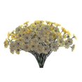 thumbnail image 2 of 10 paquetes de plantas resistentes a los rayos UV de arbustos artificiales de flores artificiales, paquetes de plantas verdes de plástico artificial Hy, 2 of 2