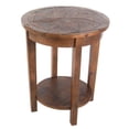 thumbnail image 2 of Alaterre Revive Reclaimed Round End Table, Natural, 2 of 5