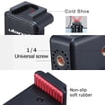 thumbnail image 2 of Ulanzi ST-07 Adjustable Phone Holder Vlog Phone Clip with 1/4 Inch Screw Holes Extending Cold Shoe for 5.6-8.3cm Width Smartphone for Tripod LED Light Microphone, 2 of 7