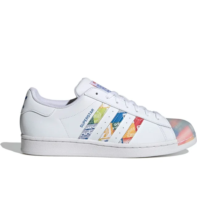 New with box tags Superstar GX2717 US 9,5 men's shoes VEGAN sneakers colourful