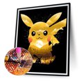 thumbnail image 2 of Pintura de diamante 5D DIY Taladro redondo completo Pikachu Kit Decoración del hogar Artesanía (w379) FLhrweasw Nuevo, 2 of 9