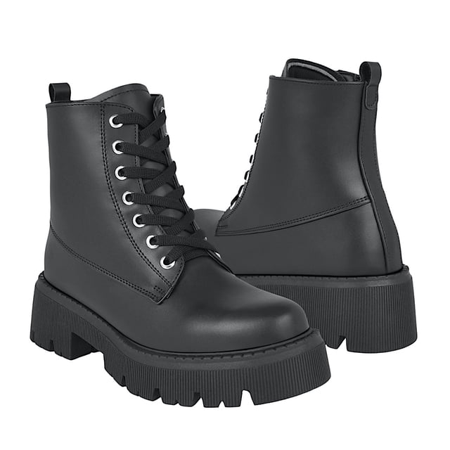 BOTINES DAMA STYLO 8000 SIMIPIEL NEGRO