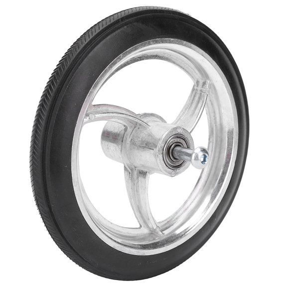 Chair Front Wheel, Front Wheel Wheelchair Front Wheels Aluminum Alloy Non-Slip Wheelchair Front Tire For Wheelchairs For Rollators