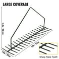 thumbnail image 4 of VEVOR Pond Rake, 32 inch Aquatic Weed Rake, Double Sided Lake Weed Cutter, Clean Aquatic Weeds Muck Silt Lake Rakes, Weed Rakes Tool for Lake Pond Beach Landscaping, Lake Weed Rake with 66ft Rope, 4 of 9
